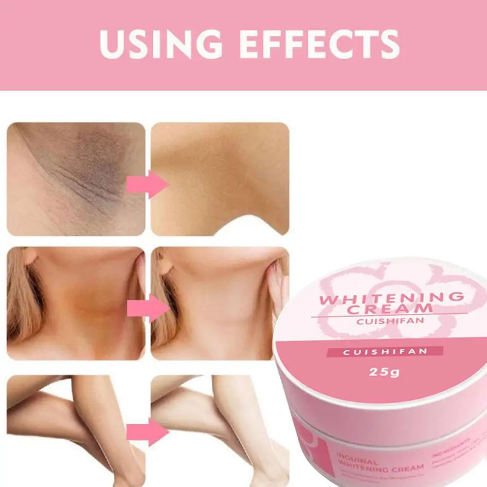 Отбеливающий крем для тела подмышек и интимных частей колена отбеливающий