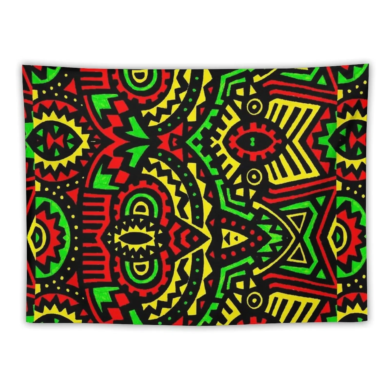 Традиционный африканский узор с раста цветами гобелен украшение дома для