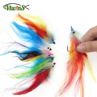 vtwins 20 tube flies for salmon steelhead pike trout muskie fly fishing streamer flies lure bait saltwater fishing tackle