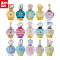 bandai gashapon genuine princess storage jewelry box action figures ariel belle anime figures collectible girl gift capsule toy