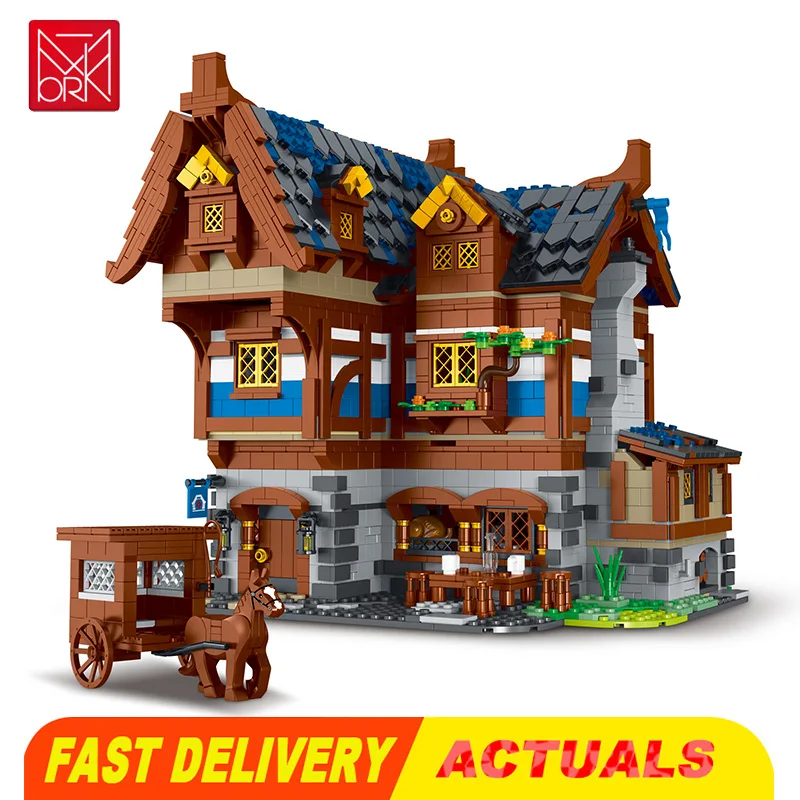 

033002 3451 шт., Детский конструктор MOC, в наличии