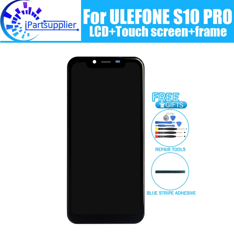 

ULEFONE S10 pro ЖК-дисплей + сенсорный экран дигитайзер + рамка в сборе 100% Оригинальный Новый ЖК + сенсорный дигитайзер для S10 pro