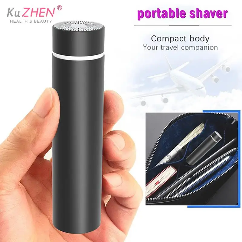 

New USB Cable Electric Shaver Mini Portable Rechargeable Shaver Travel Car Mini Shaver Razor Charging Current 250-300MA 5V