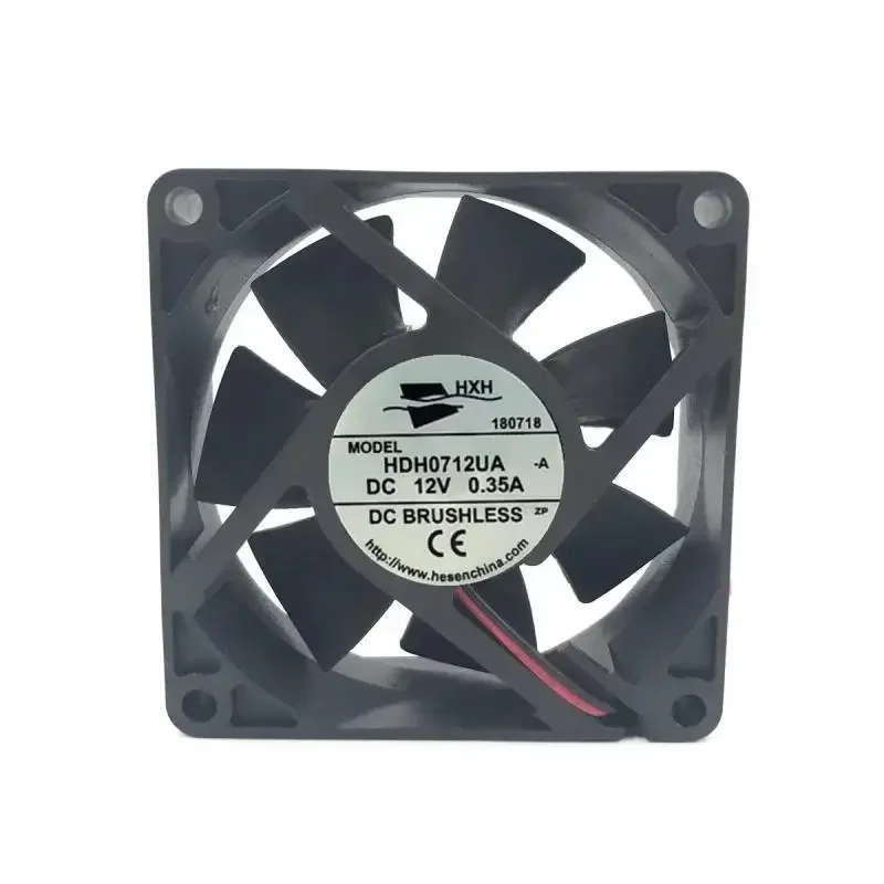 Для HDH0712UA DC12V 0 35A 2-рядный квадратный охлаждающий вентилятор