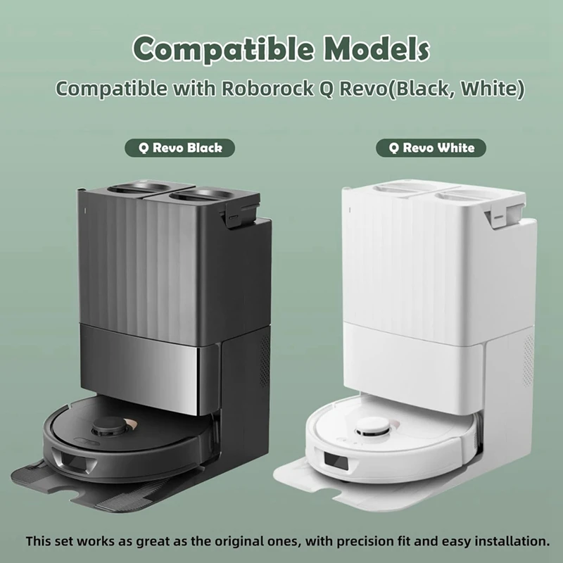 Для Roborock Q Revo робот-пылесос основная боковая щетка Hepa фильтр швабра тканевые