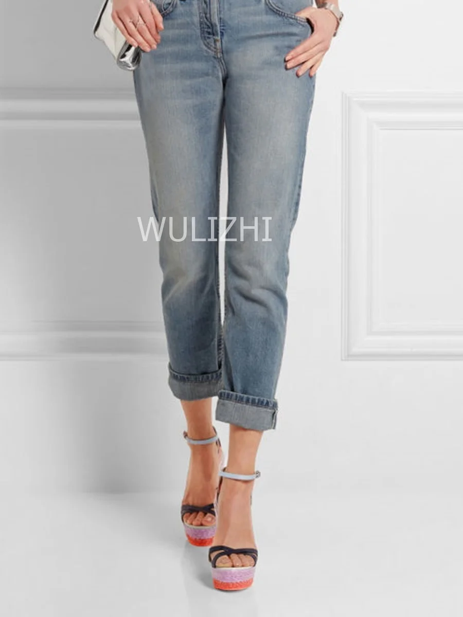 High Wedge Espadarille Women Sexy Sandal Platform Black Suede Buckle Heels Open Multicolored Ruffle Weave Purple Red Mixed Shoes