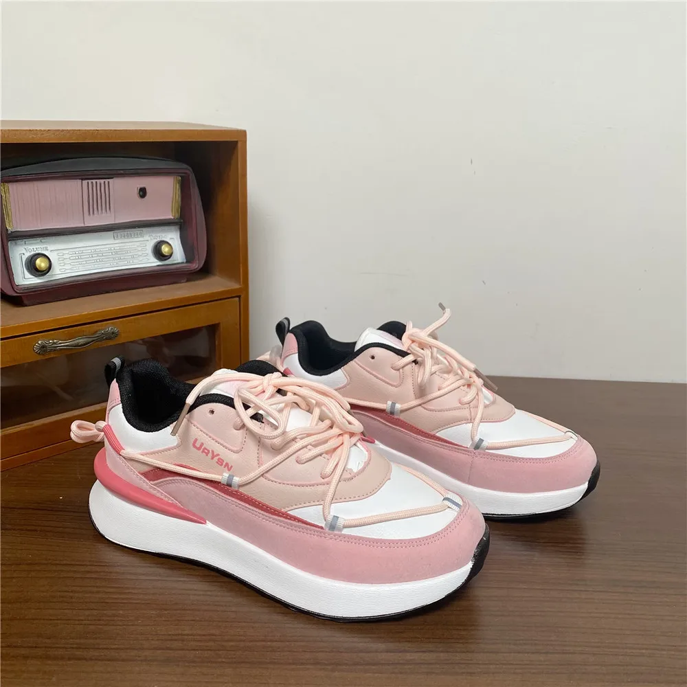 

Brand Casual Running Shoes Women Mesh Lace Up Woman Sneakers Zapatillas Mujer Outdoor Non Slip Sport Shoes for Girls