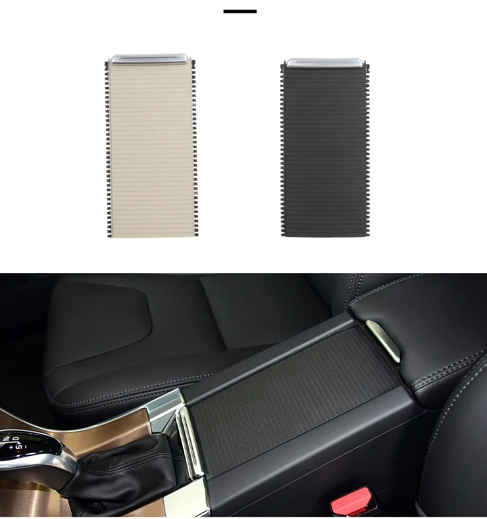 Для Volvo XC60 2009-2017 S60 S60L 2011-19 Автомобильная центральная консоль скользящие жалюзи