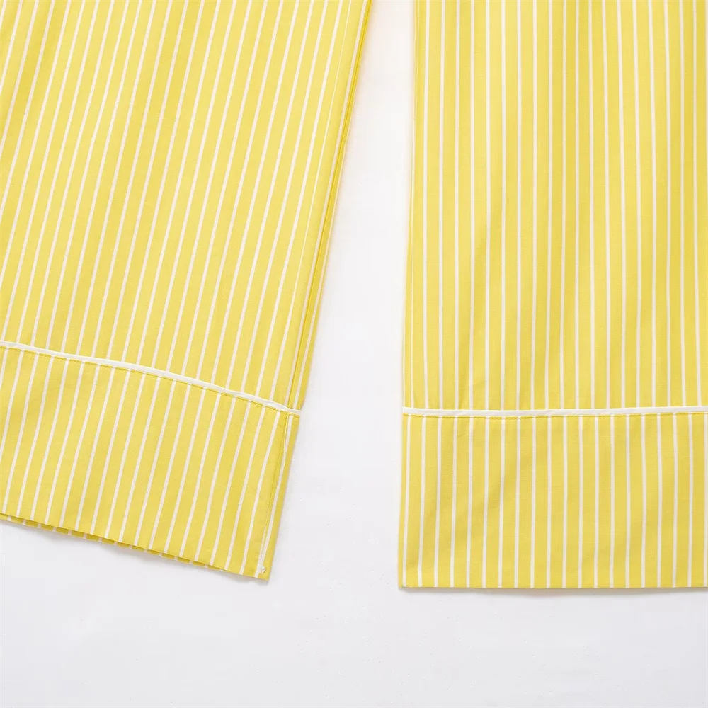 Женские Летние Модные Элегантные Повседневные Широкие Брюки Со Средней Талией И