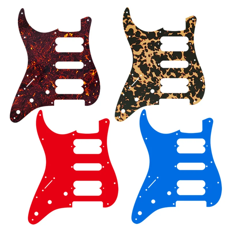 

5pcs Guitar Parts - For Left Handed 72' 11 Screw Hole Standard St HSH PLAYER SERIES PICKUP Guitar Pickguard Scratch Plate