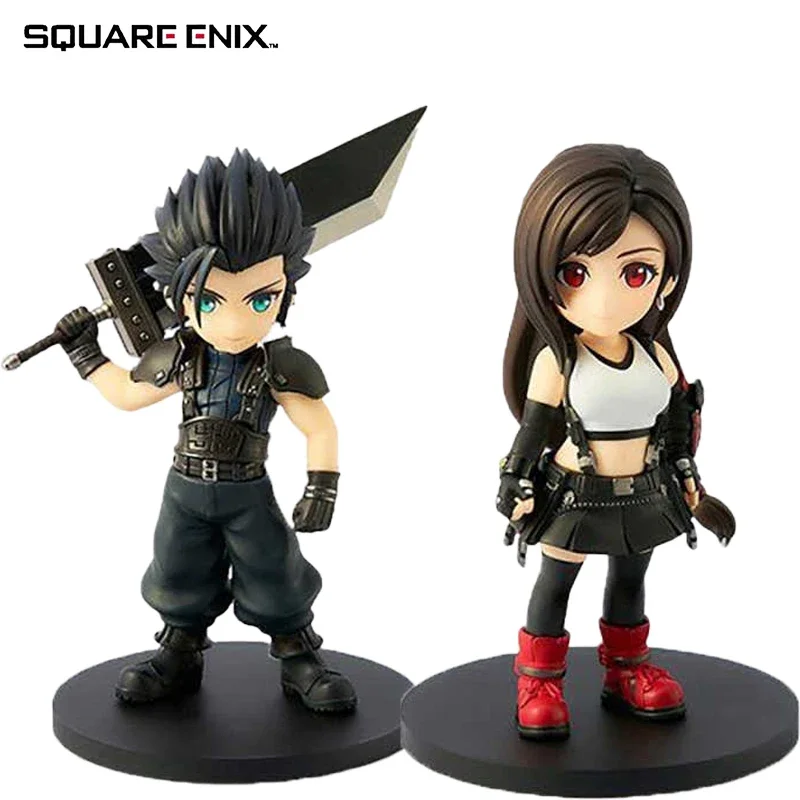 В наличии оригинальная фигурка SQUARE ENIX Cloud Strife &amp Tifa Lockhart Final Fantasy VII экшн-фигурка