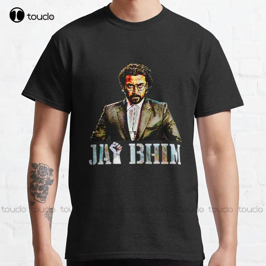 

Jai Bhi Sleeve Classic T-Shirt Couple Shirts Custom Aldult Teen Unisex Digital Printing Tee Shirts Xs-5Xl Unisex Streetwear New