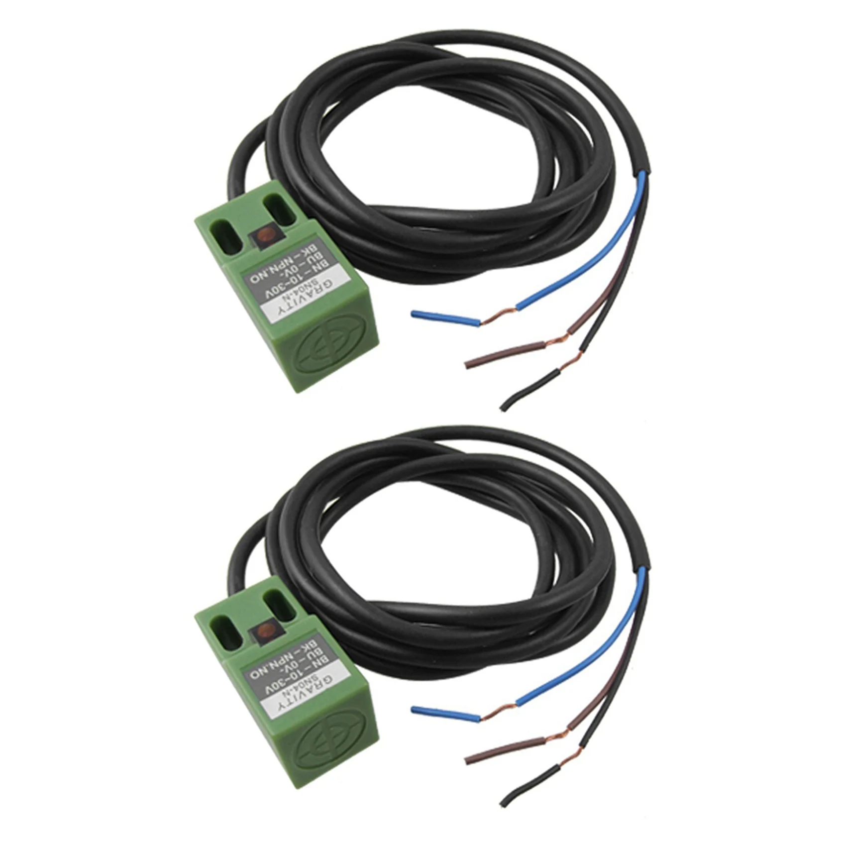 

2X SN04-N DC 10-30V NPN 3-Wire 4mm датчик приближения Индуктивный бесконтактный переключатель