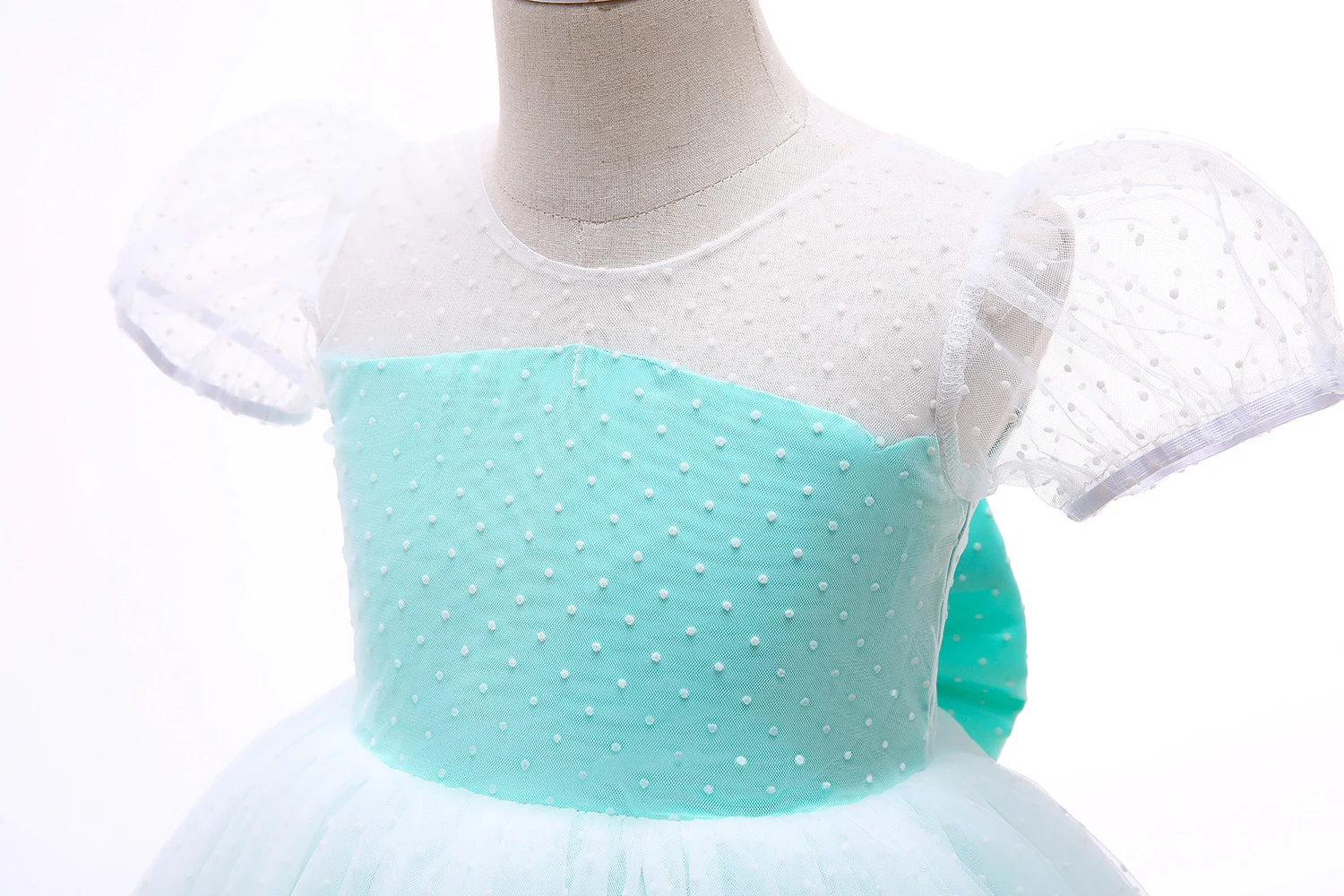 Летнее красивое платье для девочек принцессы дня рождения кружевное детское