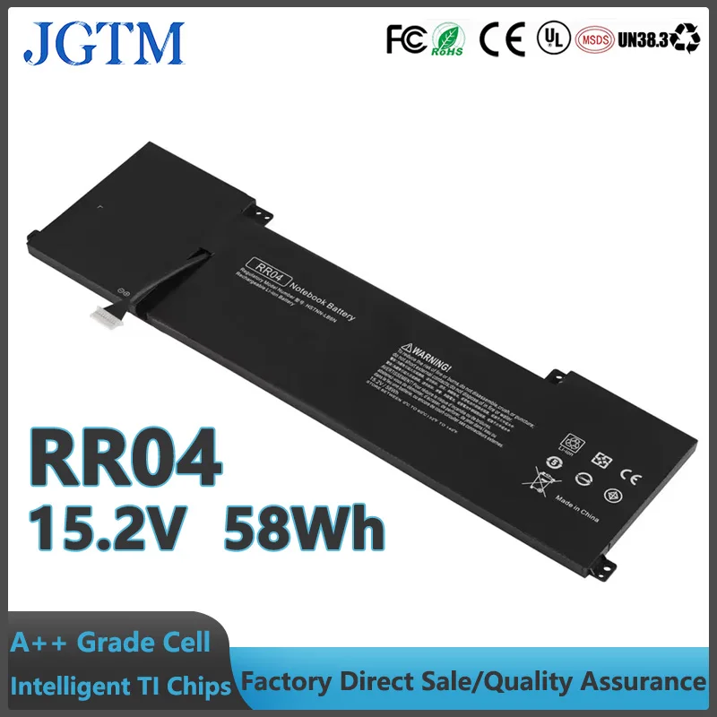 Фото JGTM RR04 15,2 В 58 Втч Аккумулятор для ноутбука HP Omen 15 15-5014TX 15-5001NS 15-5209TX 15-5208TX 15-5114TX RR04XL Аккумулятор для ноутбука №1