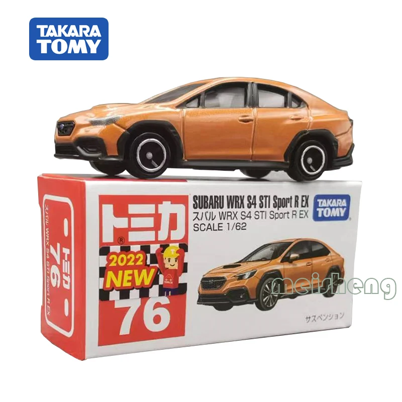 

TAKARA TOMY TOMICA Scale 1/62 SUBARU WRX S4 STI Sport R EX Alloy Diecast Metal Car Model Vehicle Toys Gifts Collections