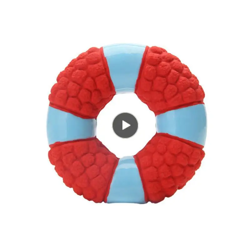 

Easy To Rebound Latex Dog Toys Grinding Resistance Tooth Cleaning Sound Training Interactive Toys Washable Pet Toys