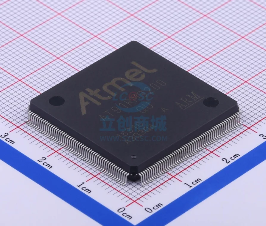 1PCS/LOTE AT91RM9200-QU-002 Package LQFP-208 New Original Genuine Processor/microcontroller IC Chip