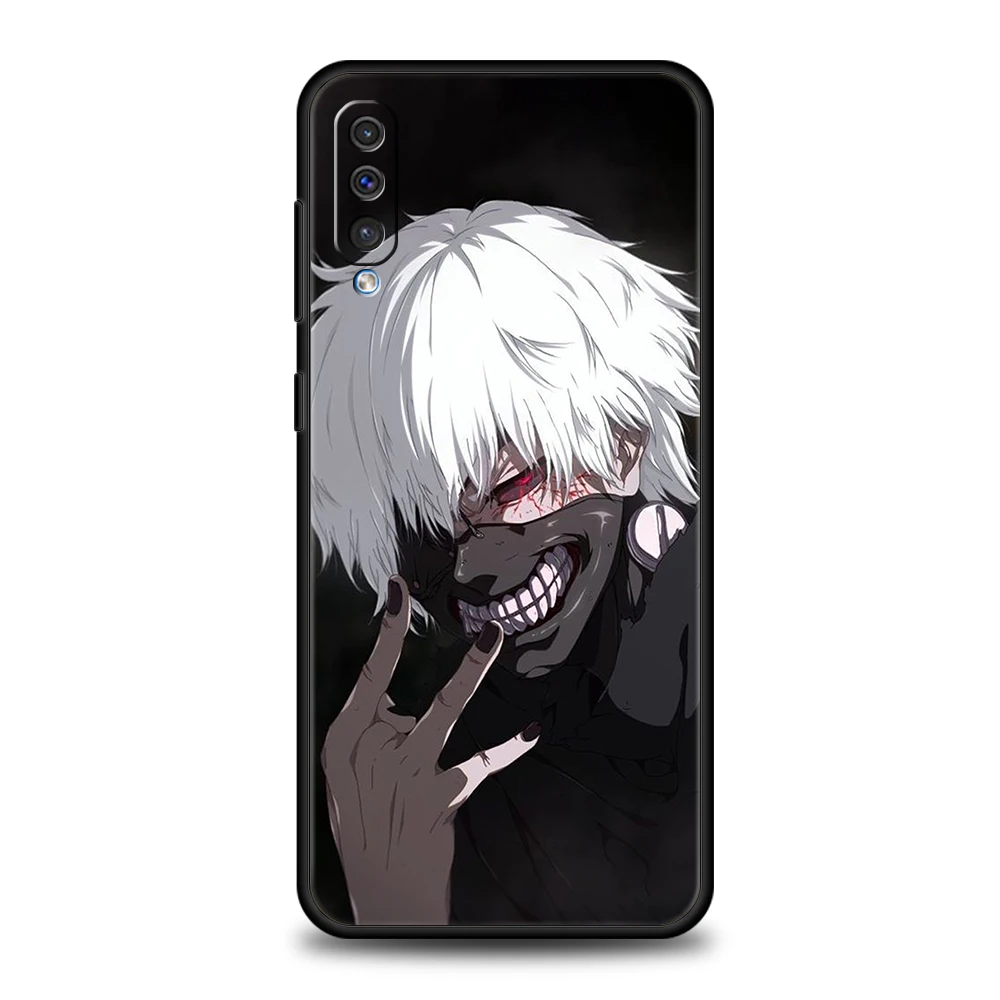 Tokyo Ghoul Phone Cover Case For Samsung Galaxy A12 A02 A03 A03S A52 A70 A50 A20 A10 A10S A40 4G Luxury Silicone Shell Fundas