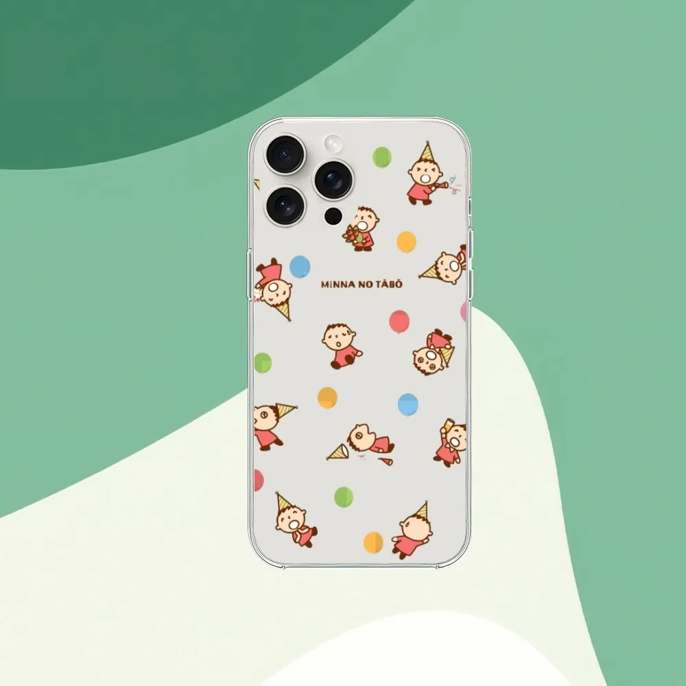 Чехол для телефона MINISO m-minna no t-tabo прозрачный чехол iPhone 13 14 12 11 Max Plus Pro Mini Shell