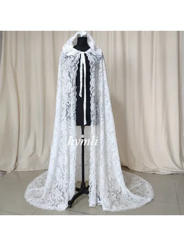 Hymli Кружевной плащ ivory