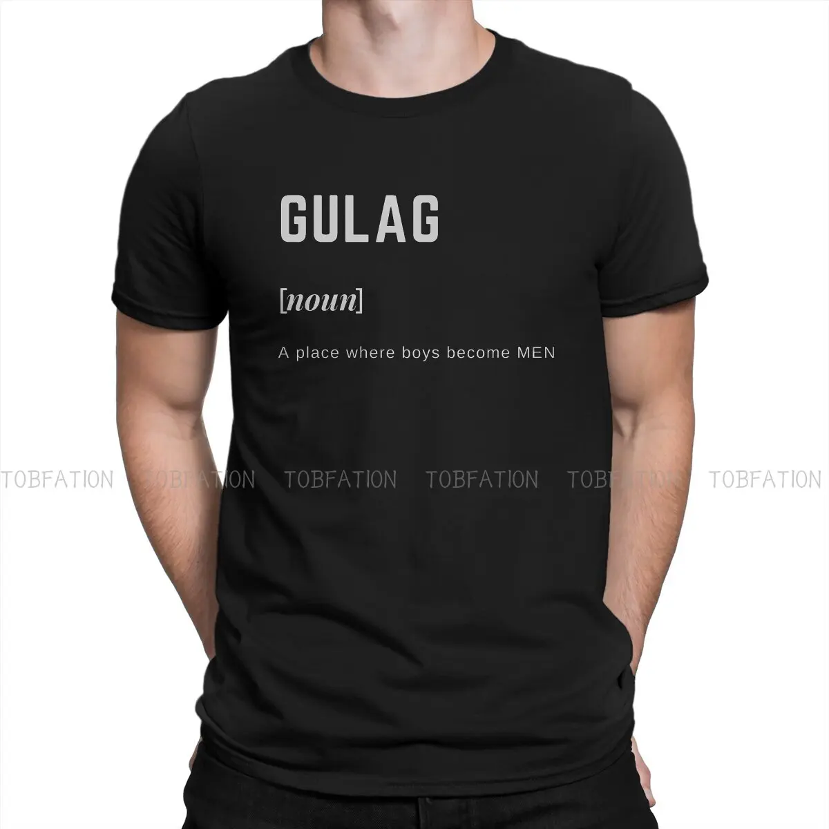 

Warzone Gulag Classic Game COD Men T Shirt Cotton Graphic Crewneck TShirt Harajuku Short Sleeve