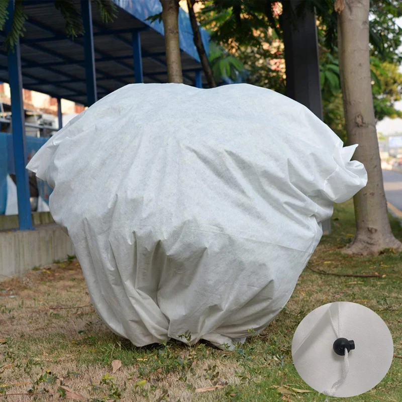 Мешочек для защиты растений от мороза зимние многоразовые кулиски большие