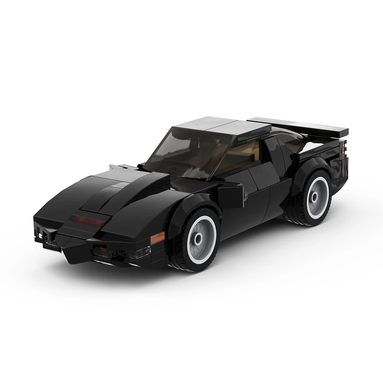 Конструктор Moc технический гоночный автомобиль KITT-Knight Rider, скоростные чемпионы, спортивный автомобиль, модель Детского конструктора, подарок для мальчиков