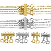 strand necklace detangler untangling layered necklace clasp jewelry accessories hebilla de collar