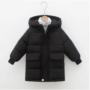2022 New Kids Winter Warm Cotton-padded Jacket for Children fen073