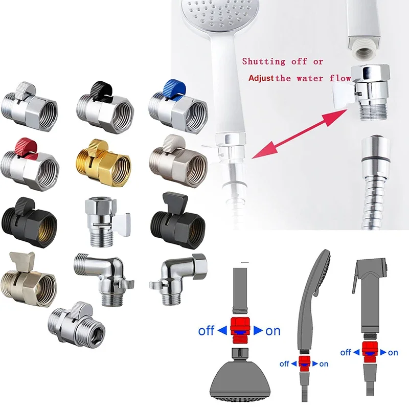 G1/2 Клапан Быстрого Регулирования Расхода Для Душевых Насадок И Распылителей
