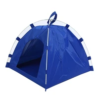 portable foldable cute pet dogs tent outdoor indoor tent for kitten cat small dog puppy kennel room cats nest house cama perro