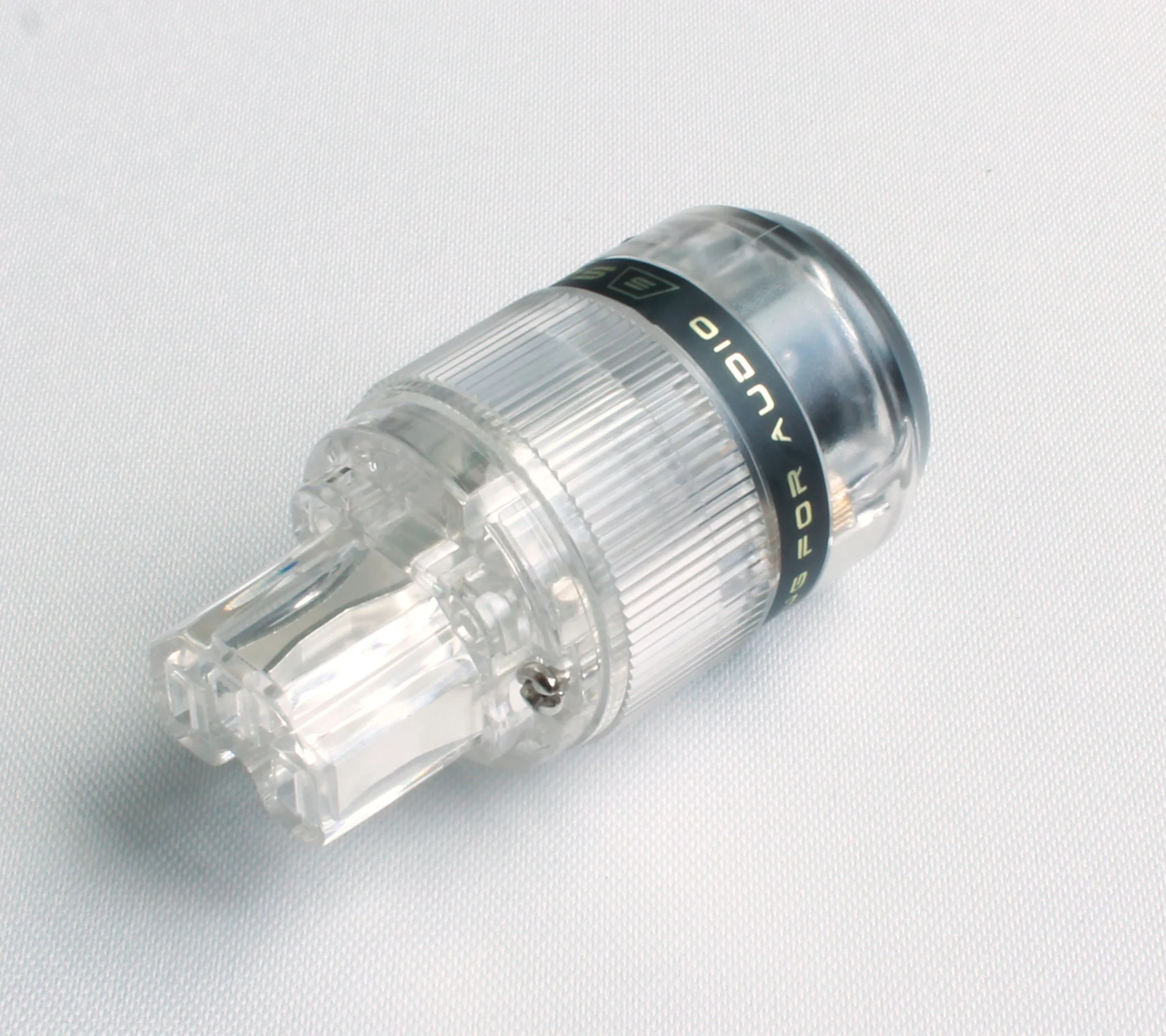 Разъем питания SONARQUEST ЕС серебристый ST-AgE(T) + ST-AgC(T) Schuko штекер и гнездо IEC