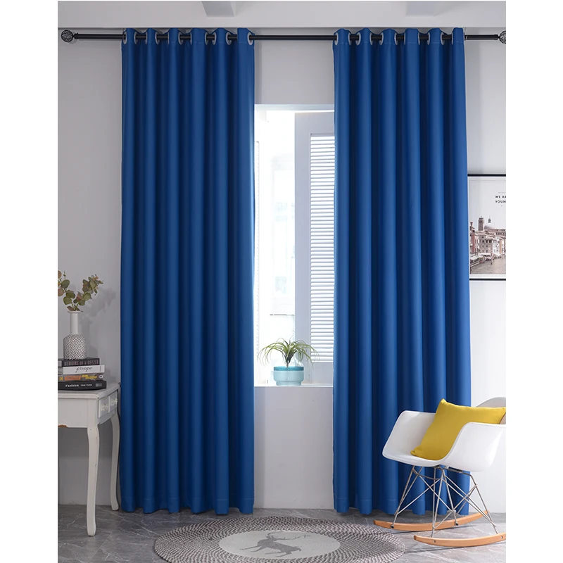 

Blackout Curtain For Bedroom Opaque Blinds Curtain for Window Living Room Kitchen Treatment Ready Made Small Drapes High Shading