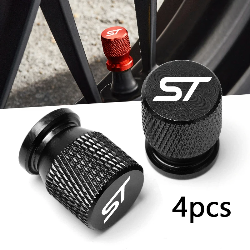 Колпачки для клапанов автомобильных колес Ford ST FOCUS 2 3 Mondeo Fiesta Kuga MK2 MK3 MK4