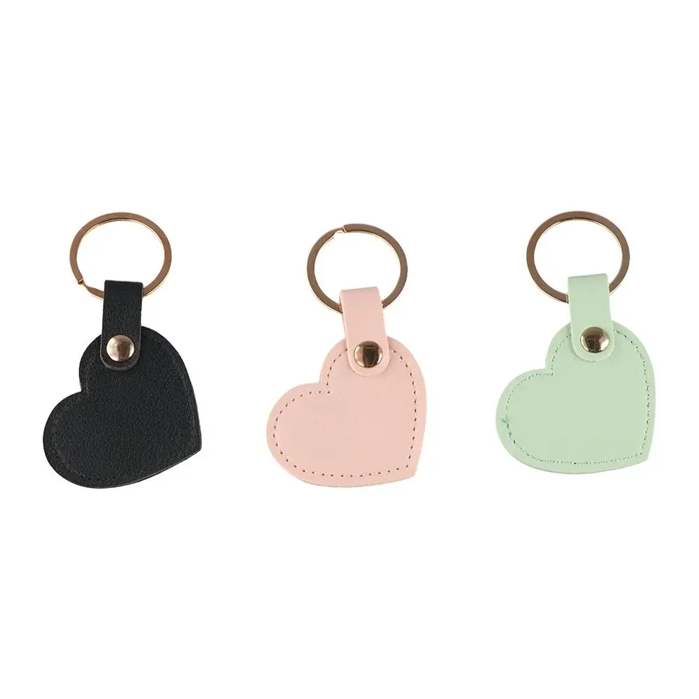 Классический автомобильный брелок для ключей в форме сердца модный простой