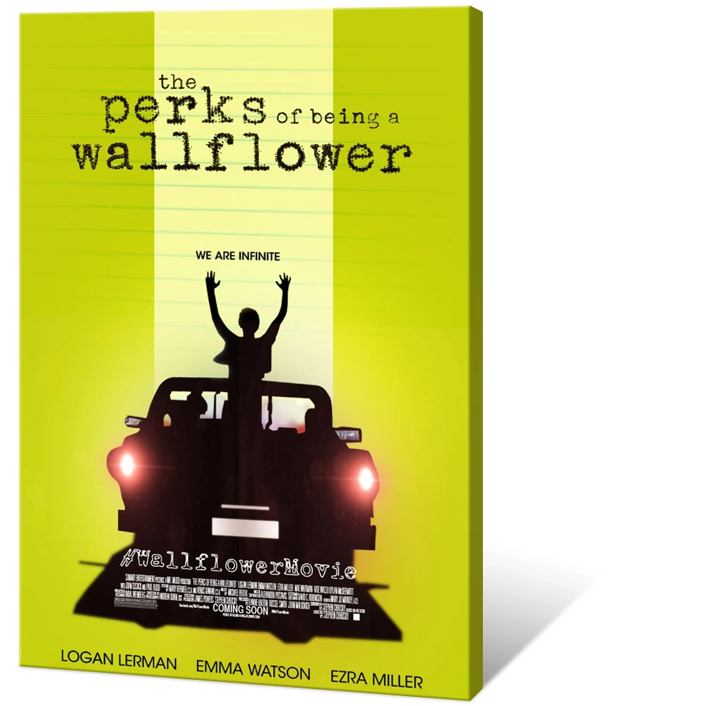 

The Perks of Be A Wallflower, кино, холст, плакаты, печать и печать, Настенная картина, украшение для дома