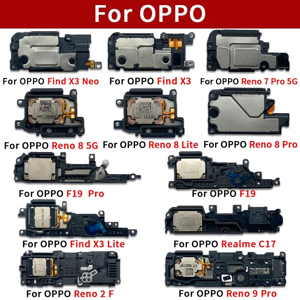 Фото НОВЫЙ Громкий динамик-зуммер (громкоговоритель) Flex для OPPO A92S F19 Pro Find X3 Lite X3 Neo X3 Pro Reno 2F 7 9 Pro 5G 8 4G 8 Lite №2