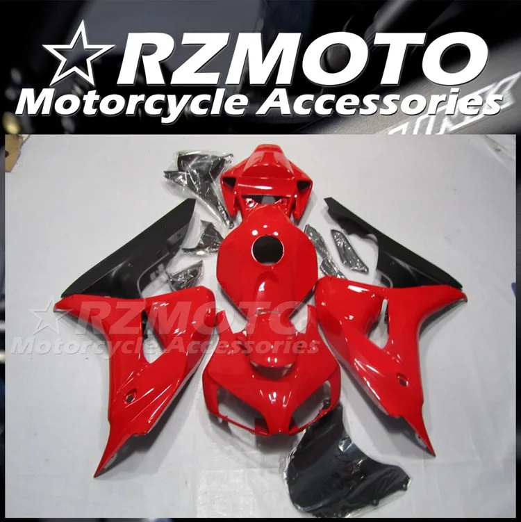 

Injection Mold New ABS Motorcycle Fairings Kit Fit for HONDA CBR1000RR 2006 2007 06 07 Bodywork Set Custom Red Black