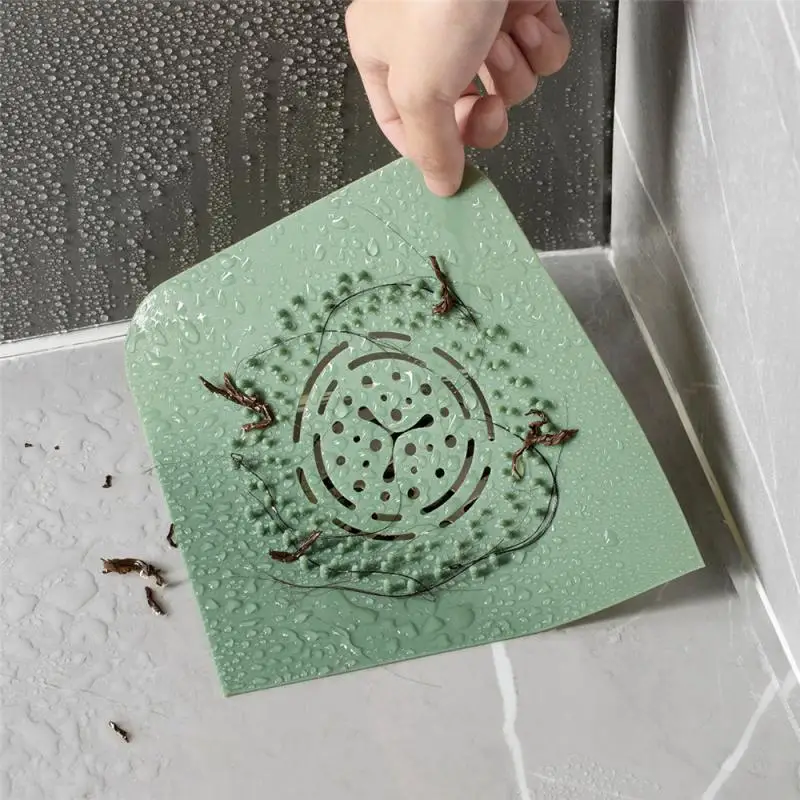

Floor Drain Cover Anti Clogging Silicone Filter Screen Home Floor Drain Pad For Kitchen Bath Sink Anti-insect Anti-odor Covers