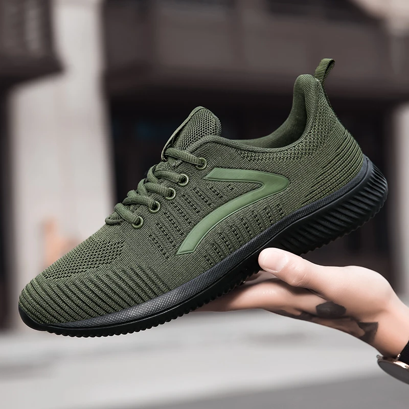 Men Running Sneakers 2023 New Breathable Outdoor Sports Shoes Lightweight Sneakers Women Comfortable Athletic Training Footwear