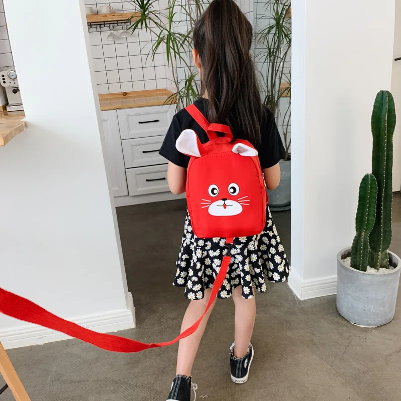 

Children's Fashion Cartoon Mini Schoolbag Kindergarten Backpack Anti-lost Leash Baby Schoolbags Mochila Escolar Plecak Kids Bags