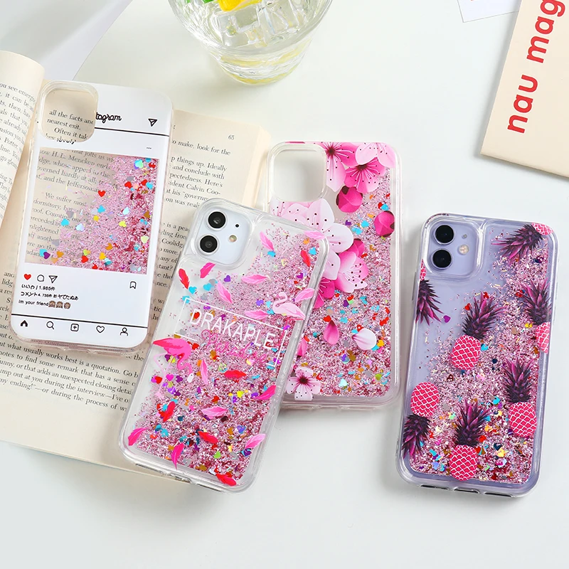 

Case For Samsung A51 Cases A52 A32 S20 Fe A72 A50 A12 A51 A71 A21S A70 A41 A40 S10 Plus S21 Ultra A31 A20e Glitter Liquid Covers