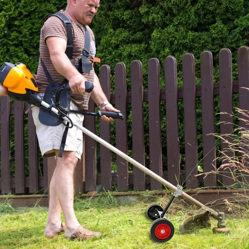 Поддерживающее колесо для газонокосилки регулируемое Φ 23/26-28 мм портативное