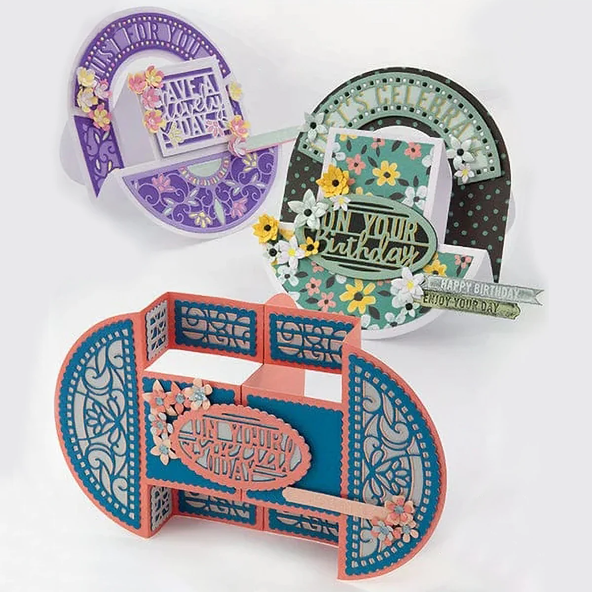 

metal cutting dies flower secret circle easel card die cut Scrapbook paper craft knife mould blade punch stencils die