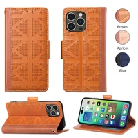 10pcs pu leather wallet flip phone cover case card pocket bracket function for iphone 6 7 8 plus xs xr x 11 12 13 14 pro max