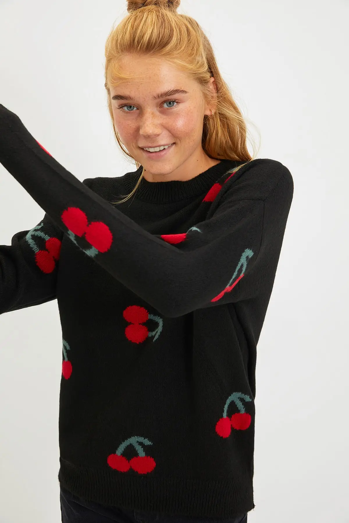 

Trendyol Jacquard Knitwear Sweater TWOAW22KZ0528