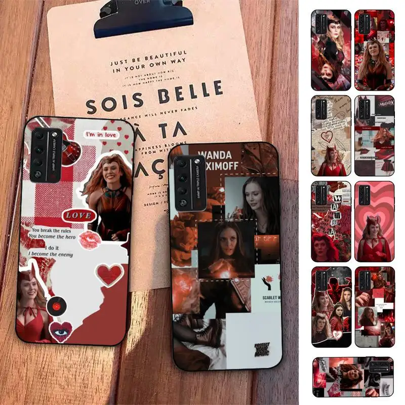 

Disney Scarlet Witch Phone Case for Huawei Honor 10 i 8X C 5A 20 9 10 30 lite pro Voew 10 20 V30