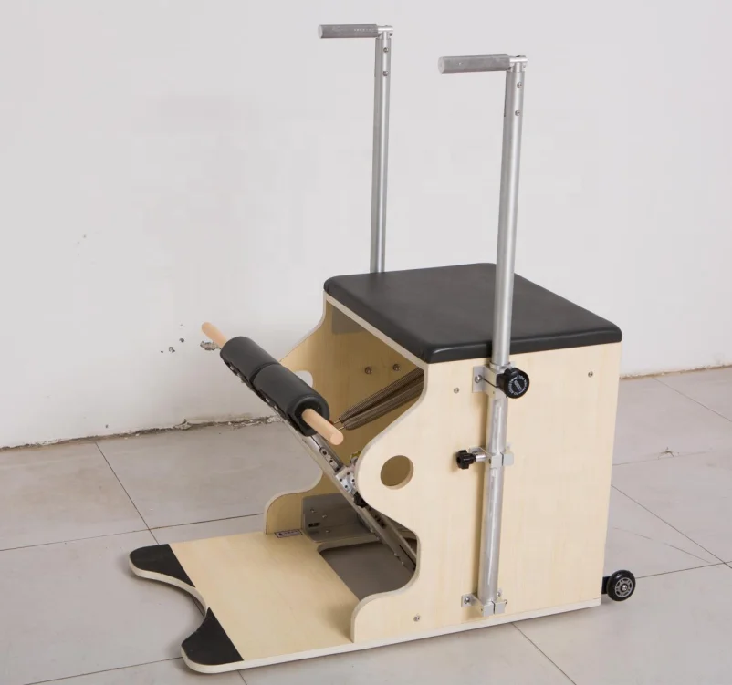 

eco pilates chair winds stable wooden foldable handles springs wunda combo chair pilates reformer chair