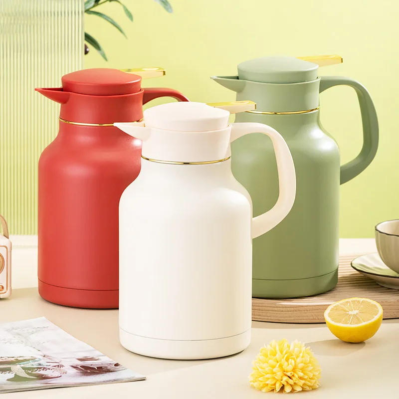 

2023 New Product Kettle 304 Stainless Steel Insulation Iarge Capacity Teapot High-End Household Hot Water Bottle Warmer Kitche